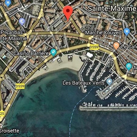 Perle Rare A 250M De La Plage ! Climatise Avec Parking, Balcon & Wifi Sainte-Maxime Dış mekan fotoğraf